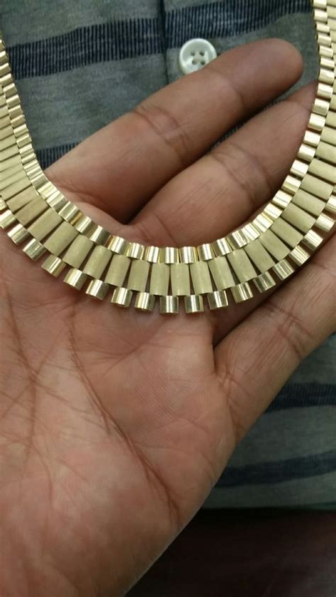 10k gold rolex chains.